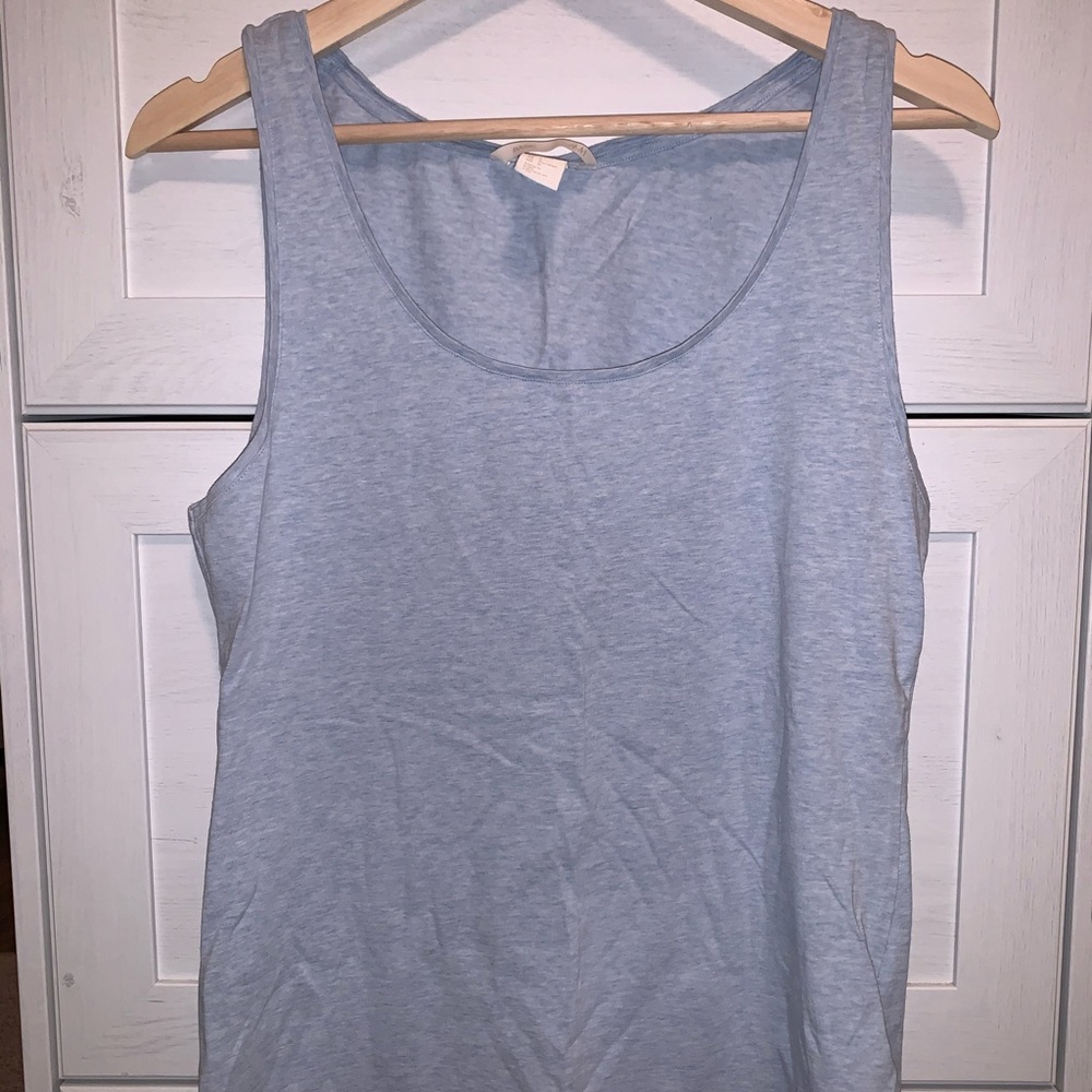 H&M Basic Light Blue Tank Top, L